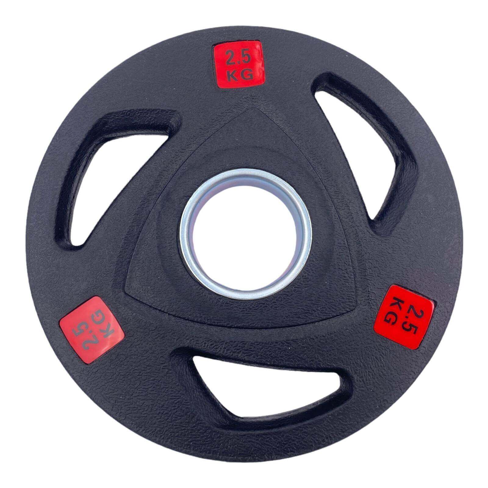 4 x 2.5kg Rubber Tri-grip Weight Plates Type-A | INSOURCE