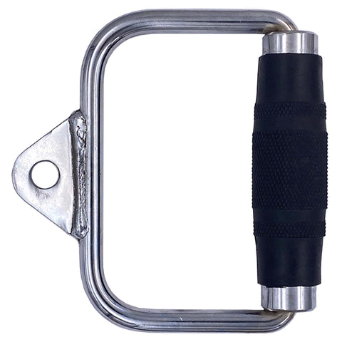 Pair of Rubber Stirrup D Handle Cable Attachment
