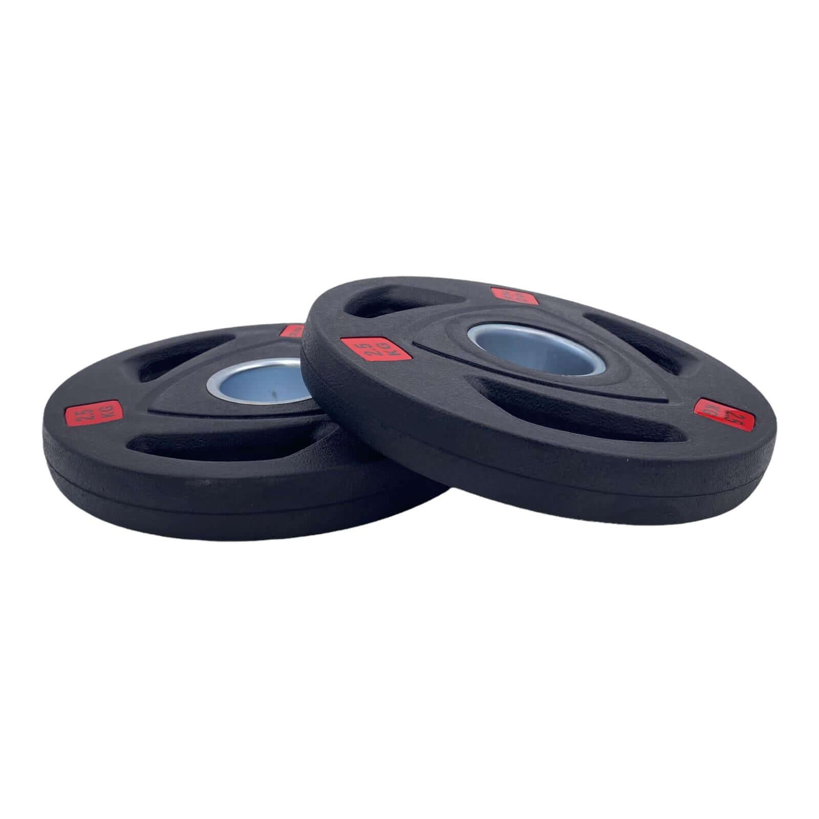 Rubber Coated Tri-grip Weight Plates Type-A (Pairs) - 2.5kg | Tri Grip Rubber Plates | INSOURCE