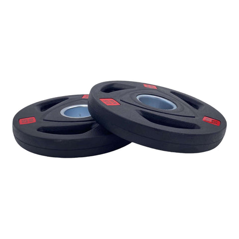 Rubber Coated Tri-grip Weight Plates Type-A (Pairs) - 2.5kg | Tri Grip Rubber Plates | INSOURCE