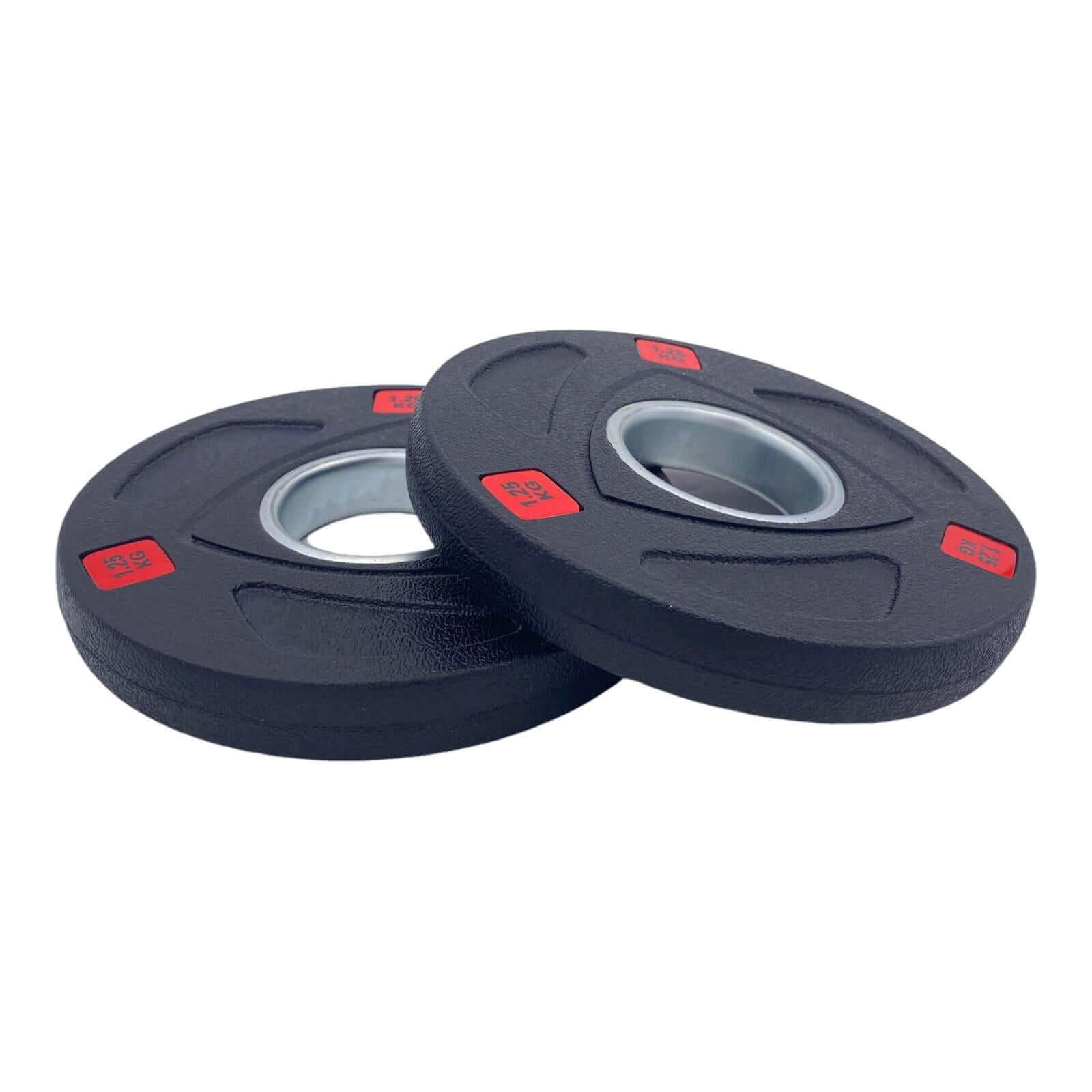 Rubber Coated Tri-grip Weight Plates Type-A (Pairs) - 1.25kg | Tri Grip Rubber Plates | INSOURCE