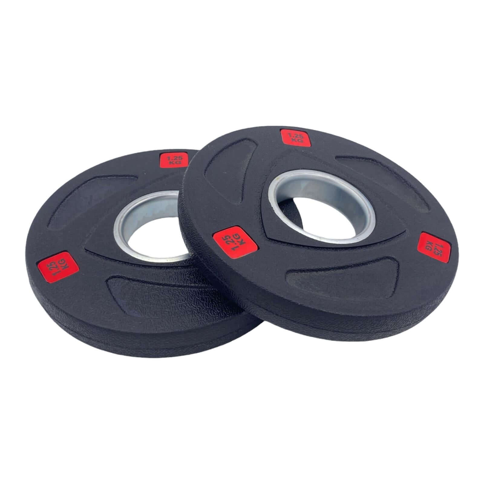 Rubber Coated Tri-grip Weight Plates Type-A (Pairs) - 1.25kg | Tri Grip Rubber Plates | INSOURCE