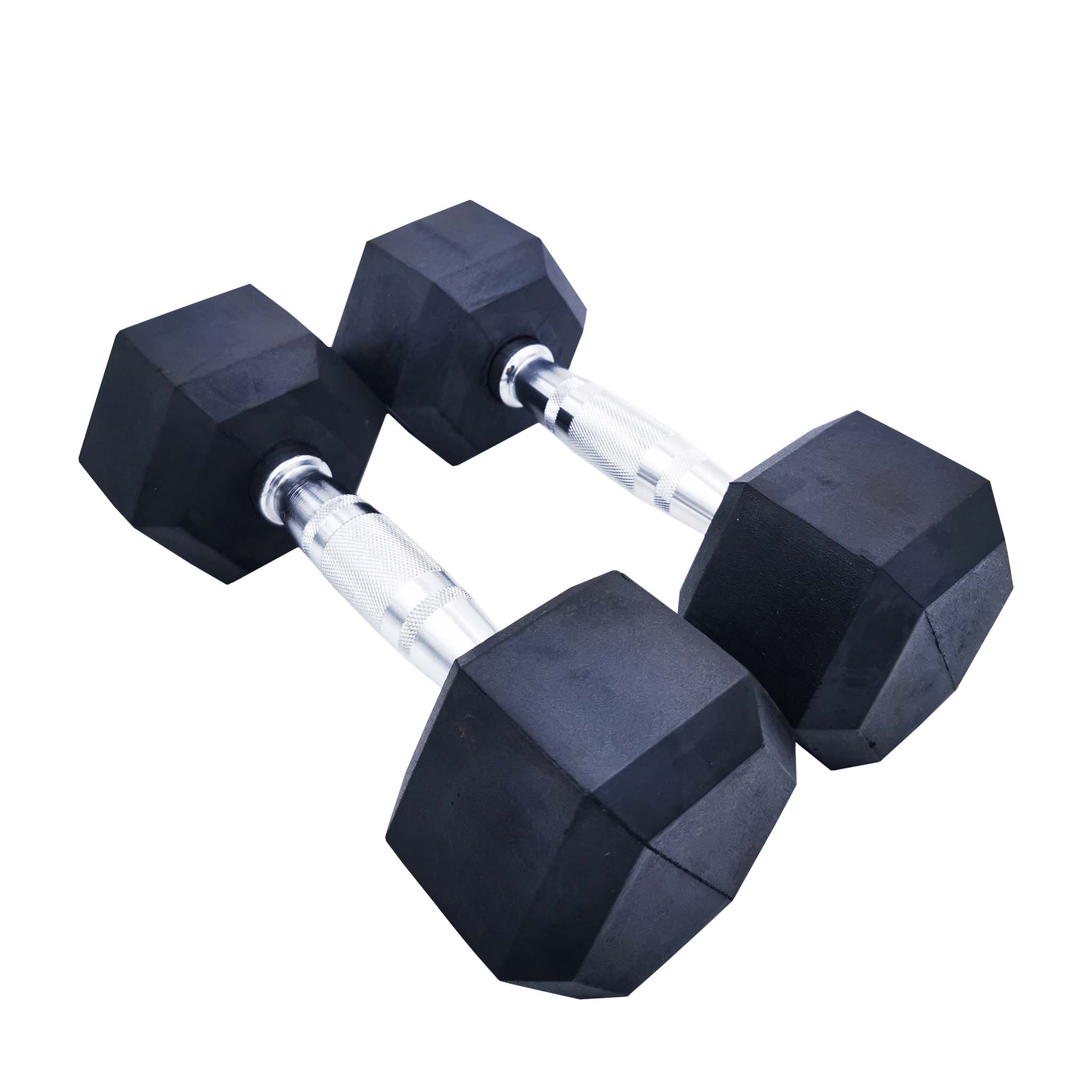 Rubber Hex Dumbbells 45kg Pairs | INSOURCE