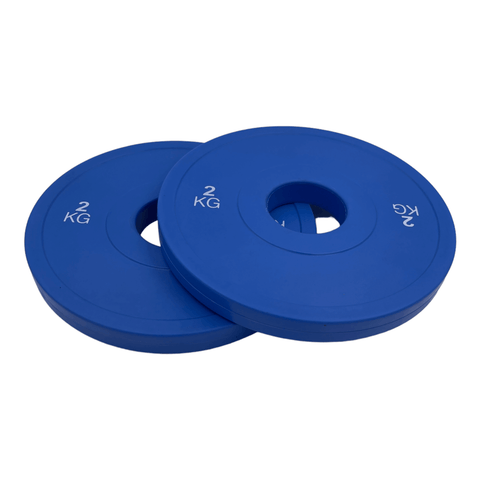 2kg Fractional Change Plates Rubber Weight Plates Pair | Fractional Change Plates | INSOURCE