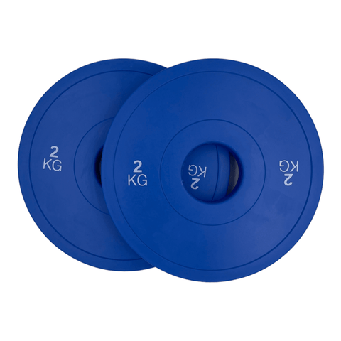 2kg Fractional Change Plates Rubber Weight Plates Pair | Fractional Change Plates | INSOURCE