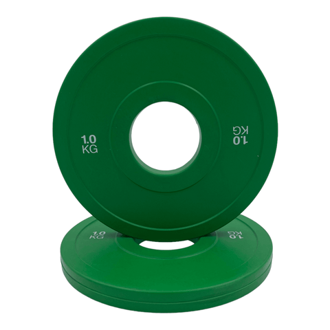 1kg Fractional Change Plates Rubber Weight Plates Pair | Fractional Change Plates | INSOURCE