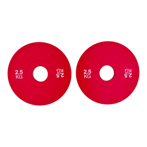 2.5kg Fractional Change Plates Rubber Weight Plates Pair | Fractional Change Plates | INSOURCE