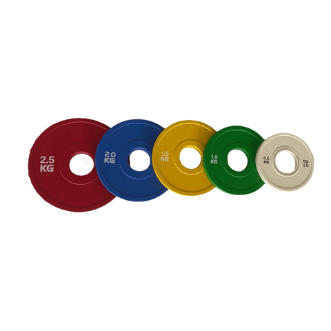 2kg Fractional Change Plates Rubber Weight Plates Pair | Fractional Change Plates | INSOURCE