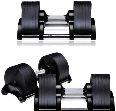 20kg Compact Adjustable Dumbbells (pairs) | Adjustable Dumbbells | INSOURCE